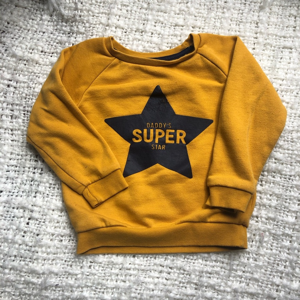2/$10 yellow crewneck